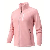 Julia | Dicke Unisexjacke für Winter und Outdoor in Rosa