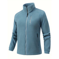 Julia | Dicke Unisexjacke für Winter und Outdoor in Hellblau