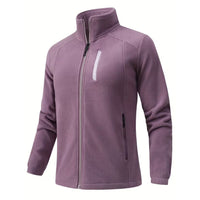 Julia | Dicke Unisexjacke für Winter und Outdoor in Lila