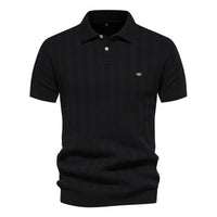 Niklas™ | Stilvolles Premium-Poloshirt in Schwarz