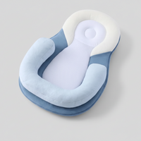 Babylounger Ergonomisches Babynest Neugeborene Reflux in Blau