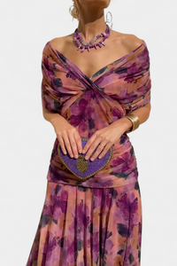 Eryzziah | Elegantes Kleid in Lila