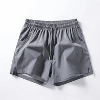 Ethan™ Sport-Shorts mit schnelltrocknendem, hochelastischem High-Mobility-Gewebe in Grau
