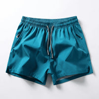Ethan™ Sport-Shorts mit schnelltrocknendem, hochelastischem High-Mobility-Gewebe in Nebelblau