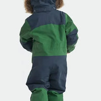 FrostGuard | Wasserdichter Kinder-Skioverall mit verstellbarer Kapuze in Orange
