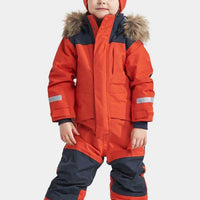 FrostGuard | Wasserdichter Kinder-Skioverall mit verstellbarer Kapuze in Grün