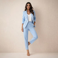 Marta | Elegantes Anzug-Set in Hellblau