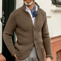 Beck™ - Zeitloser Strickcardigan in Braun