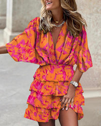 Marzia | Elegantes Sommerkleid in Orange