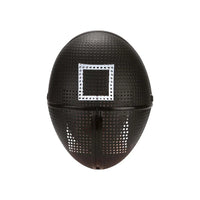 Roter Overall mit Maske Unisex Halloween Cosplay Kostüm in Maske B