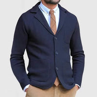Bren™ | Casual Slim Blazer für Herren mit Taschen in Marineblau