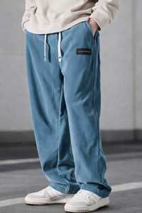 Elina | Stilvolle Herren Freizeithose in Himmelblau