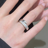Clara | Stilvoller Haven Ring Damen schlicht & chic in Silber