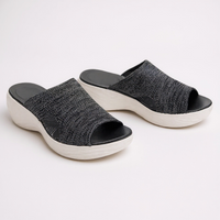 Beatrice | Orthopädisch Verstellbar Sandalen in Schwarz