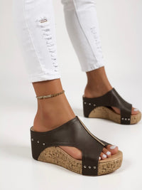 Cora | Leicht Atmungsaktiv Sandalen in Braun