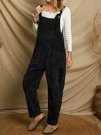 Helena | Casual Overall Jumpsuit Damen elegant in Schwarz