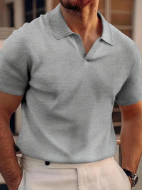 Asher| Polo Premium Stil in Grau