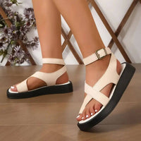 Karin™ – Orthopädische Zehensteg-Sandalen in Beige