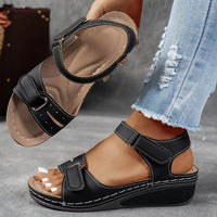 Karlotta™ - Maximaler Komfort orthopädische Sandalen in Schwarz