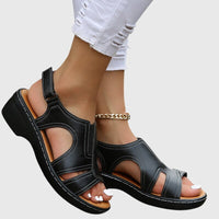 Komfortable Orthopädische Sandalen für Damen - Ideal für den Alltag in Schwarz