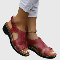 Komfortable Orthopädische Sandalen für Damen - Ideal für den Alltag in Rot