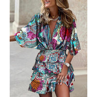 Marzia | Elegantes Sommerkleid in Blau