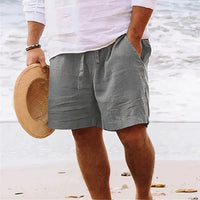 Svala leichte Sommerwebshorts für Herren in Grau