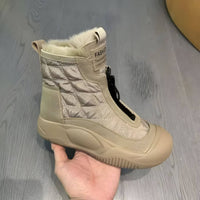 Louise™ - Bequeme Orthopädische Winterstiefel in Khaki