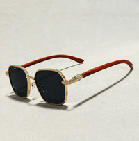 Indra | Premium Unisex-Sonnenbrille in Schwarz