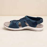 Damen Sandalen Orthopädischen Riemen Sommer in Marineblau