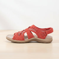 Damen Sandalen Orthopädischen Riemen Sommer in Rot