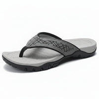 Herren Sandalen Riemen Flexibler Sohle Sommer in Grau