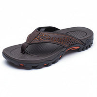 Herren Sandalen Riemen Flexibler Sohle Sommer in Braun