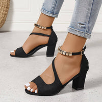 Marella™ – Orthopädische Sandalen mit Absatz für Komfort in Schwarz