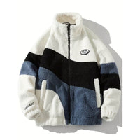 Felix | Winterjacke mit Fleece-Innenfutter & Reißverschluss in Weiß