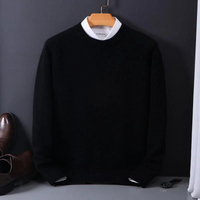 Emil | Komfortabler Rundhalspullover im modernen Look in Schwarz