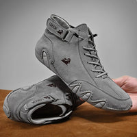 Waltherhaus | Rutschfeste, Bequeme Schuhe für Empfindliche Füße von Elias (Unisex) in Grau