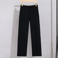 Damen Performance-Trainingsjacke mit Stehkragen und Daumenloch Nord Taschen in Schwarze Hose