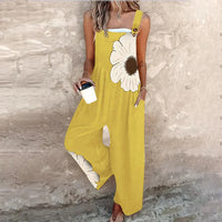 Rhina™ - Bequeme Bedruckte Latzhose in Gelb