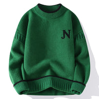 Nathanael - Minimalistischer Stil für den Winter in Grün