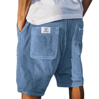 Joel | Premium Corduroy Shorts – Ultrabequemer Komfort und zeitloser Stil in Blau