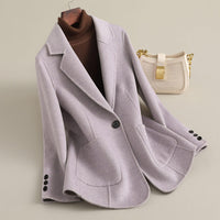 Rennly Wool Blazer Jacket in Lavendel