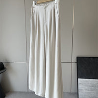 Damen Weit geschnittene Culotte-Hose Nord Taschen in Beige