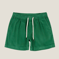 James | Elastischer Bund Kordelzug Shorts in Grün