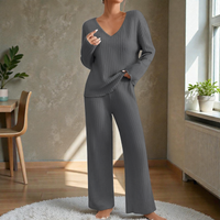 Arabella | Damen Loungewear Set in Dunkelgrau