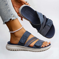 Marvella | Orthopädische Sandale für Damen in Marineblau
