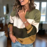 Nina | Damen Pullover modern kuschelig stilvoll in Gelb