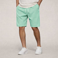 Robert | Elastischer Bund Helle Kordel Shorts in Light Grün