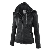 CLARA - ELEGANTE LEDERJACKE in Schwarz