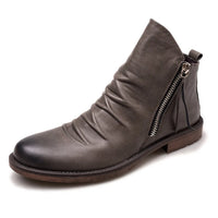Leon | Elegante Chelsea-Stiefel aus hochwertigem Leder bei Waltherhaus in Grau